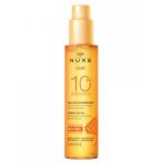 Nuxe sun huile solaire bronzante visage et corps spf10 150 ml - spray 150 ml