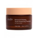 Ondo beauty 36. 5 retino & ginseng youth - preserving treatment 50 ml - pot 50 ml