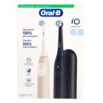 Oral - b io laboratory 2 duo de brosses  dents rechargeables + accessoires - carton 2 brosses  dents ...