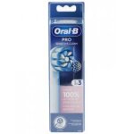 Oral - b pro sensitive clean 3 brossettes de rechange - blister 3 brossettes