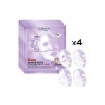 L'or�al paris revitalift filler masque hydrogel �clat effet glass skin 4 masques - bo�te 4 masques
