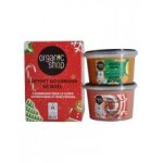 Organic shop coffret gourmand de no�l sucre d'orge et pain d'�pices 2 gommages corps - coffret 2 x 250 ...