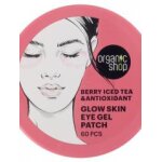 Organic shop patchs antioxydant yeux hydrogel th glac et framboise 60 patchs - pot 60 patchs