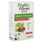 Ortis fruits & fibres forte transit intestinal 24 comprim�s - bo�te 24 comprim�s