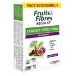 Ortis fruits & fibres regular 45 cubes  mcher - bote 45 cubes