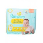Pampers premium protection skin comfort taille 3 29 couches (6 - 10 kg) - paquet 29 couches