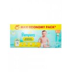 Pampers premium protection skin comfort taille 3 maxi pack 112 couches (6 - 10 kg) - carton 112 couches ...