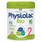 Physiolac bio formule �paissie 2 6 � 12 mois 800 g - pot 800 g