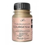 Phytalessence huile de ppins de courge bio 60 capsules - pot 60 capsules