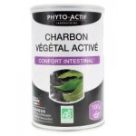 Phyto - actif charbon vgtal activ confort intestinal bio 100 g - pot 100 g