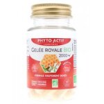 Phyto - actif gele royale 2000 mg bio 60 glules - pot 60 glules