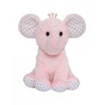 Plic care peluche chaud / froid lphant - carton 1 bouillotte