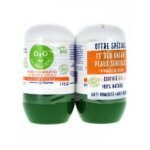 Poupina dodorant peaux sensibles fleur d'oranger bio lot de 2 x 50 ml - lot 2 x 50 ml