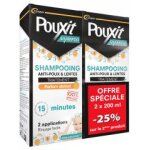 Pouxit anti - poux & lentes 2 x 200 ml offre spciale - lot 2 x 200 ml