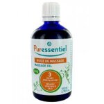 Puressentiel huile de massage aux 3 huiles vgtales bio 100 ml - flacon 100 ml