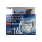 Rapid white lumi�re bleue syst�me de blanchiment des dents - coffret 3 produits + 1 lampe