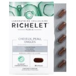 Richelet cheveux peau ongles 30 capsules - bote 30 capsules