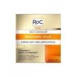 Roc multi correxion renouveau + clat crme anti - ge unificatrice riche 50 ml - pot 50 ml