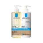La roche - posay lipikar huile lavante ap + 400 ml + baume relipidant 400 ml offre sp�ciale - lot 2 flacons ...