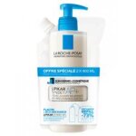La roche - posay lipikar syndet ap + 400 ml + co - recharge 400 ml - lot 2 produits