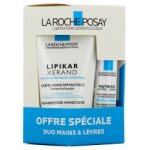 La roche - posay lipikar xerand crme mains 50 ml + nutritic lvres 4, 7 ml offre spciale - coffret ...