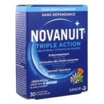 Sanofi novanuit triple action 30 comprims - bote 30 comprims