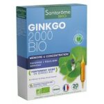 Santarome ginkgo 2000 bio 20 ampoules - boîte 20 ampoules de 10 ml Santarome ginkgo 2000 bio 20 ampoules - boîte 20 ampoules de 10 ml