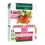 Santarome bio jambes lgres bio 20 ampoules - bote 20 ampoules de 10 ml