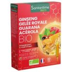Santarome ginseng gele royale guarana acrola bio 20 ampoules - bote 20 ampoules de 10 ml
