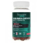Santarome sublimes cheveux anti - chute goût pêche 30 gummies - pot 30 gummies Santarome sublimes cheveux anti - chute goût pêche 30 gummies - pot 30 gummies