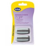 Scholl exfoliante & lissante 2en1 2 rouleaux de remplacement - bote 2 rouleaux
