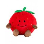 Soframar cozy peluches bouillotte fraise - sac 1 bouillotte