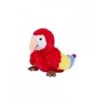 Soframar cozy peluches bouillotte perroquet - sac 1 bouillotte