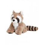 Soframar cozy peluches bouillotte raton laveur - sac 1 bouillotte