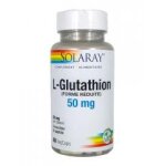 Solaray l - glutathion 50 mg 60 capsules vgtales - pot 60 capsules vgtales