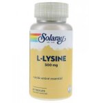 Solaray l - lysine 500 mg 60 vgcaps - pot 60 vgcaps de 0, 9 g