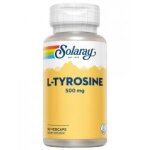 Solaray l - tyrosine 500 mg 50 v�g�caps - pot 50 v�g�caps de 0, 62 mg