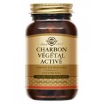 Solgar charbon vgtal activ 100 glules vgtales - flacon 100 glules