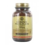 Solgar chrome picolinate 200 µg 90 gélules végétales - flacon 90 gélules Solgar chrome picolinate 200 µg 90 gélules végétales - flacon 90 gélules