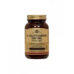 Solgar l - glutamine 500 mg 50 g�lules v�g�tales - flacon 50 g�lules v�g�tales