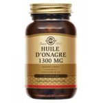 Solgar huile d'onagre 1300 mg 60 capsules - flacon 60 capsules