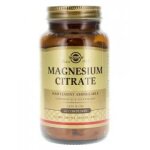 Solgar magnesium citrate 60 comprims - flacon 60 comprims