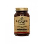 Solgar l - tyrosine 500 mg 50 glules vgtales - flacon 50 glules vgtales