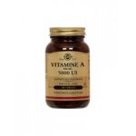 Solgar vitamine a sèche 5000 ui 100 comprimés - flacon 100 comprimés Solgar vitamine a sèche 5000 ui 100 comprimés - flacon 100 comprimés