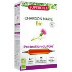 Superdiet chardon marie protection du foie bio 20 ampoules - bo�te 20 ampoules de 10 ml