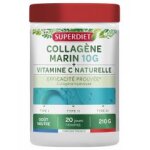 Superdiet collagène marin 10 g + vitamine c 210 g - pot 210 g Superdiet collagène marin 10 g + vitamine c 210 g - pot 210 g