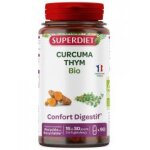 Superdiet curcuma thym bio 90 glules - bote 90 glules