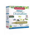 Superdiet drainaflore bio dtox 20 unidoses - bote 20 unidoses de 15 ml