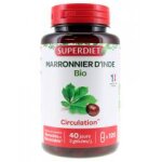 Superdiet marronnier d'inde bio 120 g�lules - pot 120 g�lules