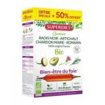 Superdiet quatuor chardon marie bien - tre du foie bio 20 ampoules + 10 offertes - bote 30 ampoules ...